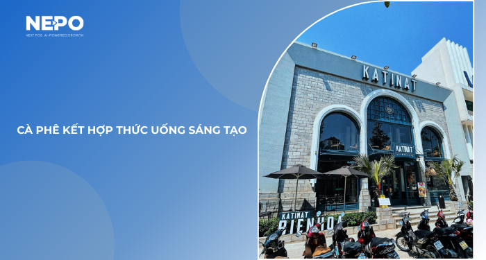 #5. Cà phê kết hợp thức uống sáng tạo 
