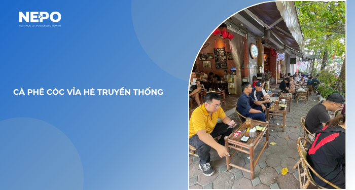 #3. Cà phê cóc vỉa hè truyền thống 